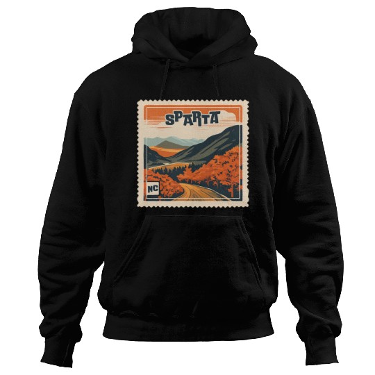 Sparta NC Mountain Sparta NC Travel Hiking Vacation Hoodies