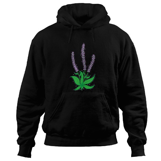 Plant Lavender Garden Fragrance Herb Hoodies