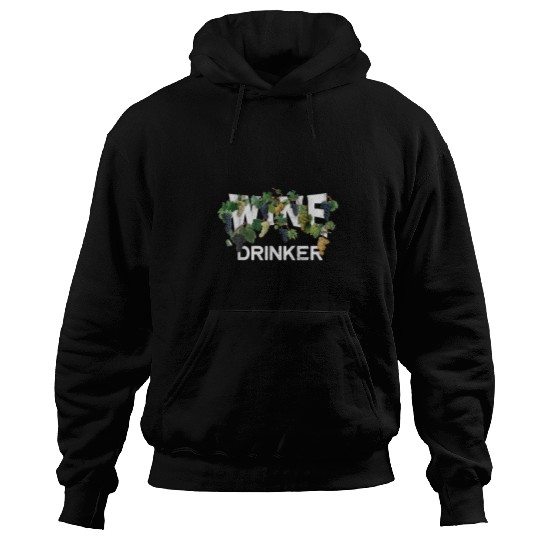 Wines Fun Grape Vine vintages Drinking Design Hoodies