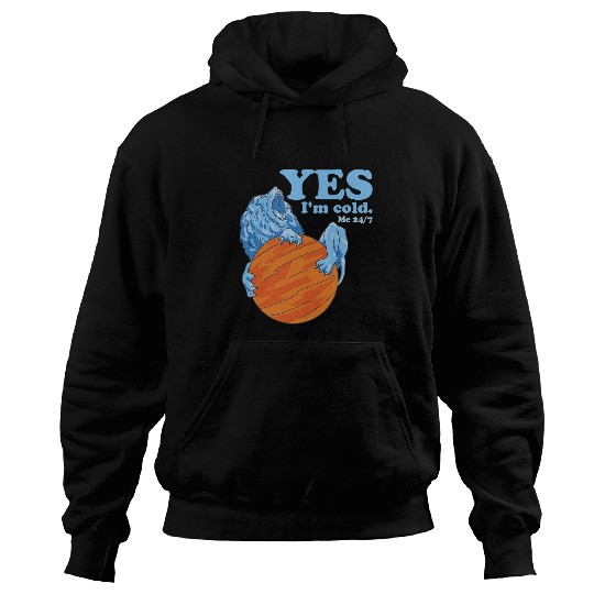 Lion Pet Yes Im Cold Me 24 7 Always Cold Funny Lion Freezing Hoodies
