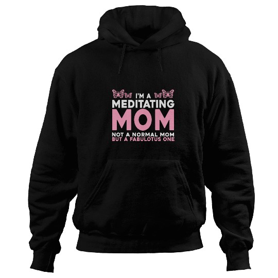 Manifest Meditation Awakening Enlightenment Butterfly Hoodies