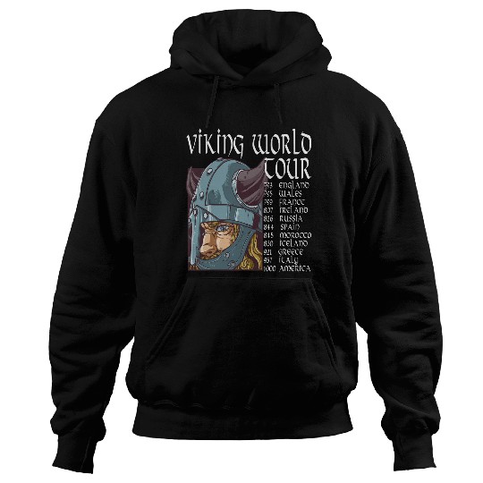 Viking Tour Vikings Valhalla Odin 1 Hoodies