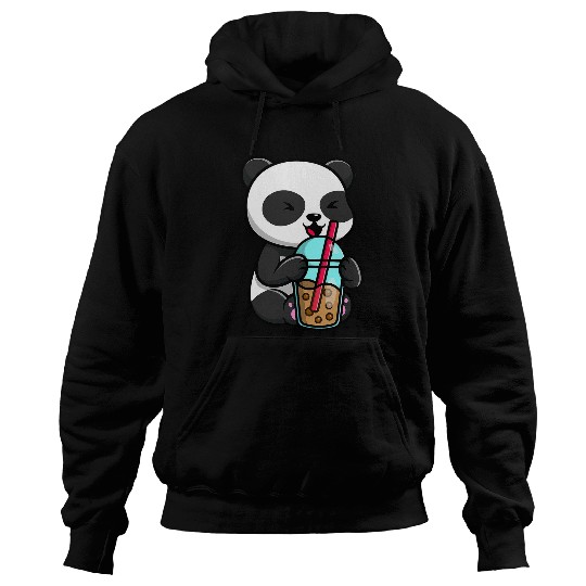 Panda Pet Bubble Tea Boba Milk Tea Kawaii Gift Idea 1 Hoodies