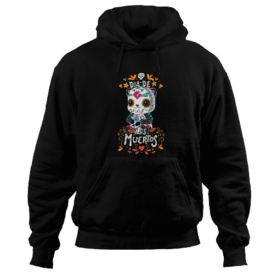 Panda Pet Dia De Los Muertos Panda 1 Hoodies