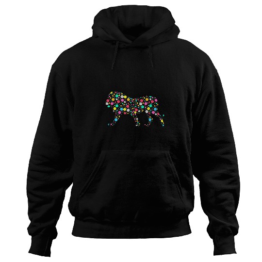 Lion Pet Dot Day What can you create with just a dot Lion Dots Hoodies
