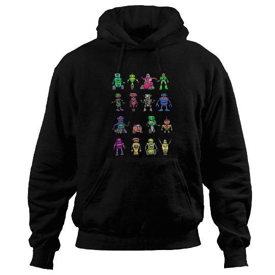 Futuristic Robotics AI Artificial Intelligence Robot Hoodies