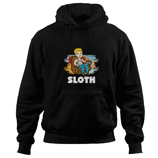 Sloth Pet 7 Deadly Sins Sloth Halloween Costume Hoodies