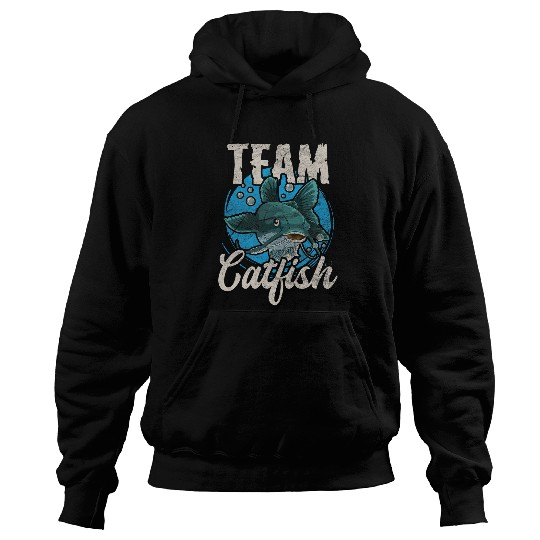 Fishing Fun Team Catfish 2Catfish Farmer Catfishing Hoodies