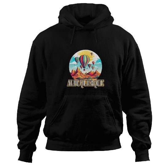 Albuquerque Balloon New Mexico Hot Air Balloon 5 Hoodies