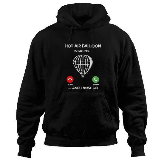 Aircraft hot air balloon pilot funny ballooning Hoodies