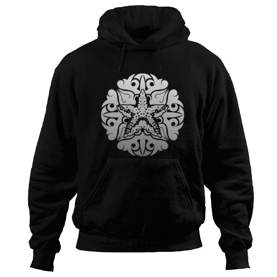 Ocean Animal Polynesian Tattoo Mandala Starfish Hoodies