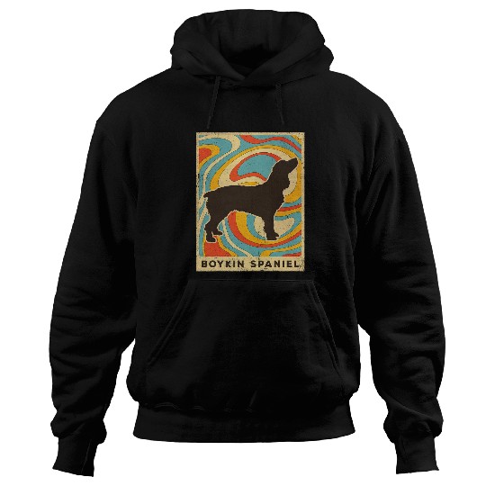 Boykin Spaniel Dog Retro vintages Gift Hoodies