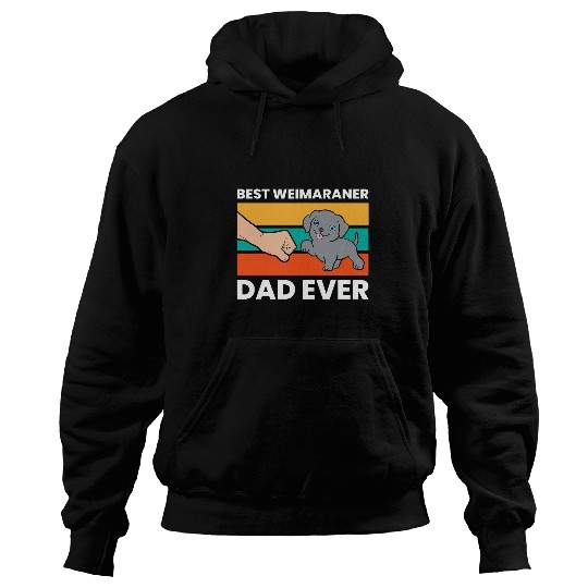 bests Weimaraner Dad Ever Pet Weimaraner Dog Hoodies