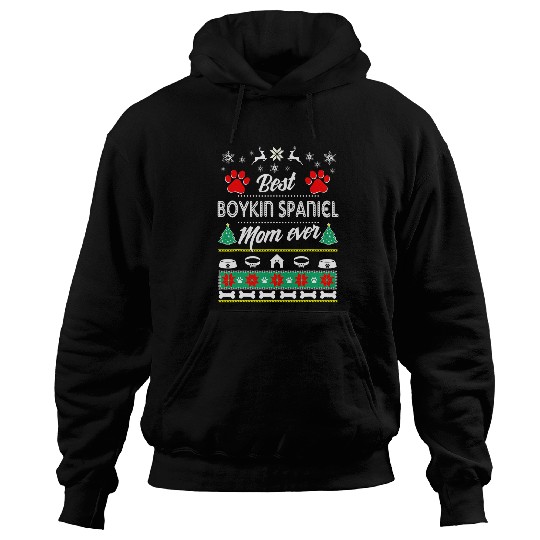 Boykin Spaniel Mom lover gift ugly Christmas Hoodies