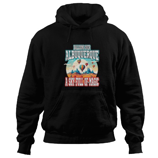 Albuquerque Balloon New Mexico Hot Air Balloon 4 Hoodies