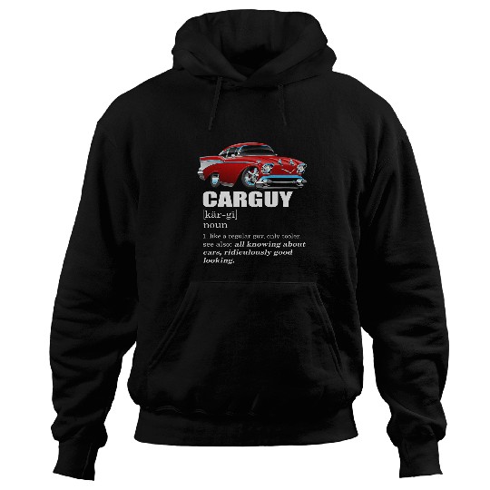 CARGUY Classic Car Lover Race Car Guy Mechanic Drag Racing 27 Hoodies