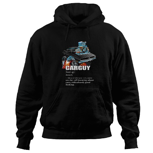 CARGUY Classic Car Lover Race Car Guy Mechanic Drag Racing 225 Hoodies