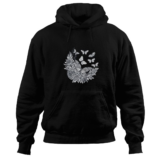 Butterfly Fairy Grunge Fairycore Aesthetic Goth Cottagecore 25 Hoodies