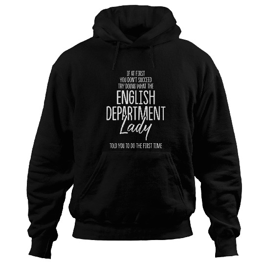 English Department Teacher School Staff 22 Hoodies