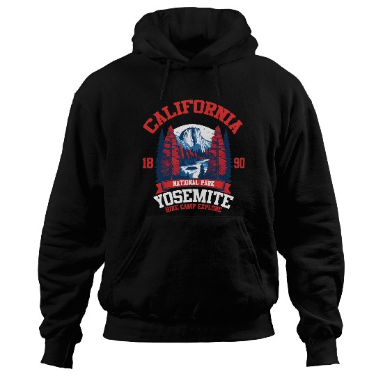 Yosemite National Park californias nature Hoodies