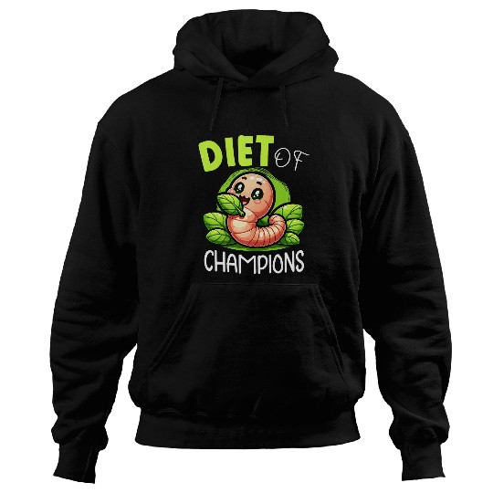 Worm Farming Earthworm Gardener Vermiculture Hoodies