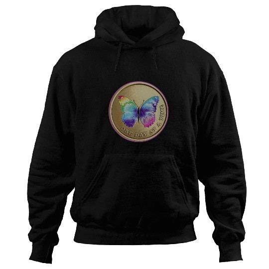 Butterfly In Anniversary Chip Hoodies