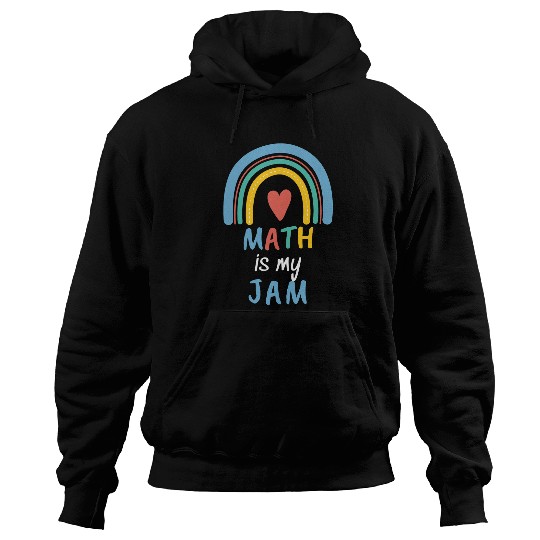 Funny Maths Teacher Appreciation   2Math Is My Jam Hoodies