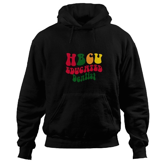 HBCU Educated dentists Black college Alumni Apparel Retro Hoodies