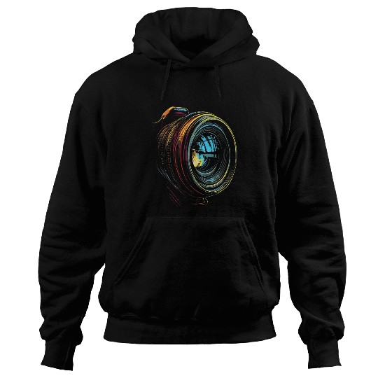 Photography Camera Lens Photographer Camera Lover Hoodies