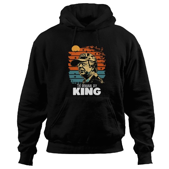 vintages Jimmy Carter The Original DIY King Presidents Day Hoodies