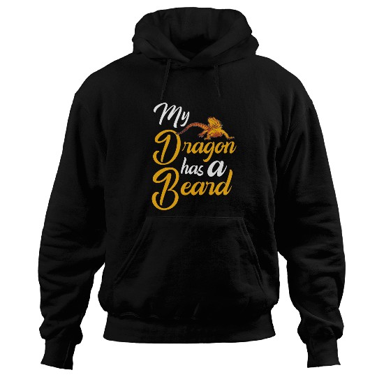My Dragon Has Bearded Dragon Beardie Pet Lizard Lover Women Hoodies