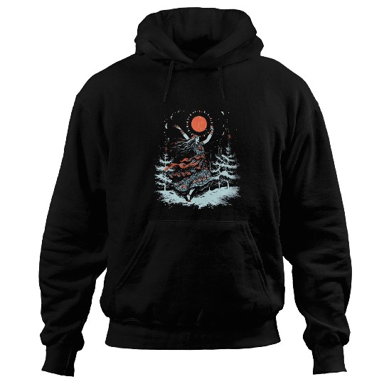 Van Gogh Style Winter Solstice Christmas Dance Fashion 3 Hoodies