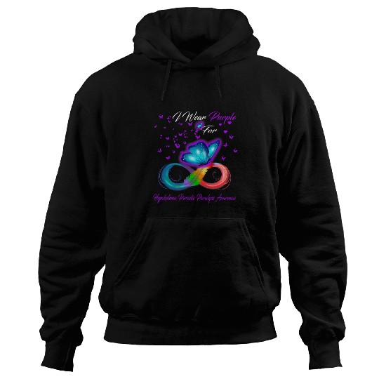 I Wear Purple For Hypokalemic Periodic Paralysis Awareness Hoodies
