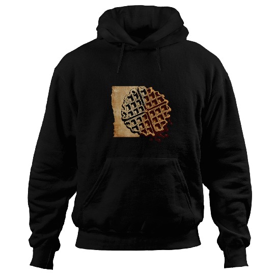 Artsy Waffle Design Food Hobby Chef Gourmet Hoodies
