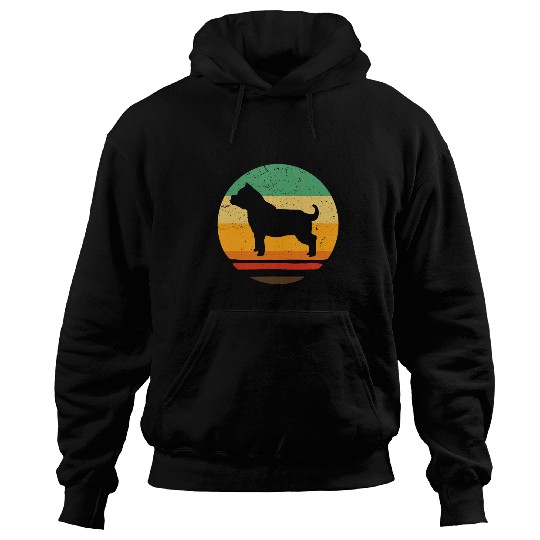 Bully or pitbull dog retro vintages distressed pet lover gift Hoodies