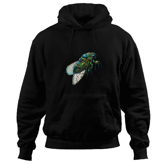 Cicada Fest Cicada Insect Bug Colorful Entomology 21 Hoodies