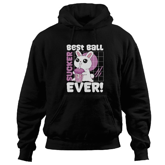 bests Ball Sucker Ever Bubble Tea Boba Tea Hoodies