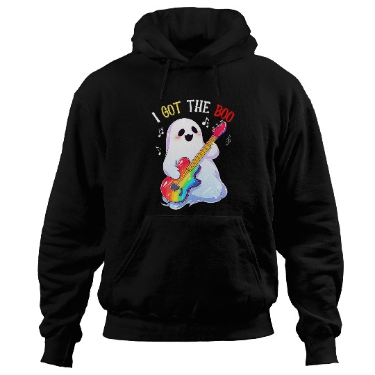 I Got The Boos Halloween Costume Party Music ghosts Guitar Hoodies