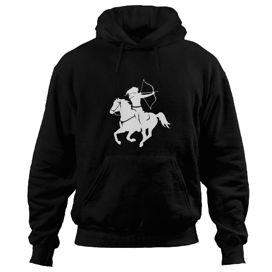Equestrian Mounted Archery NickerStickers Horse Hoodies