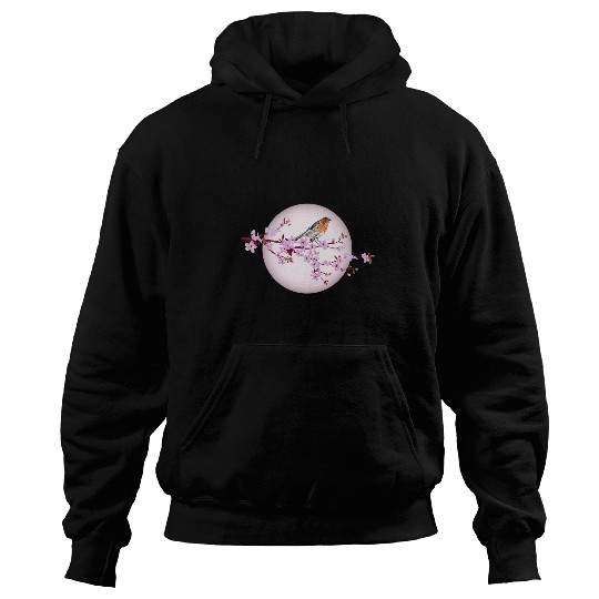 Robin enjoys cherry blossom Hoodies