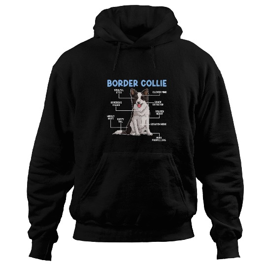Border Collie Dog Border Collie Lover Border Collie Owner Hoodies