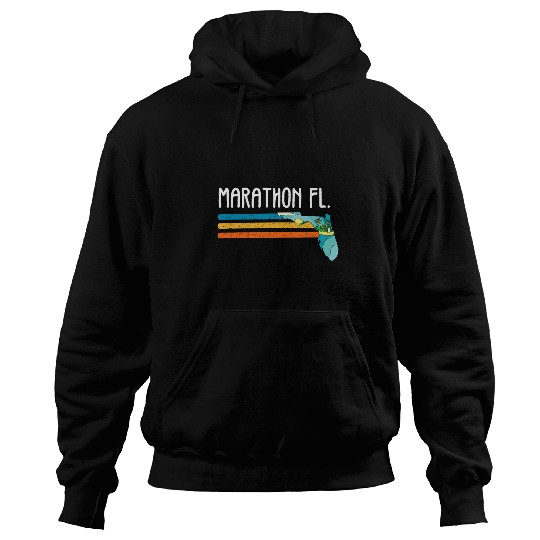 Florida Keys Marathon Island Vacation vintages Retro Hoodies