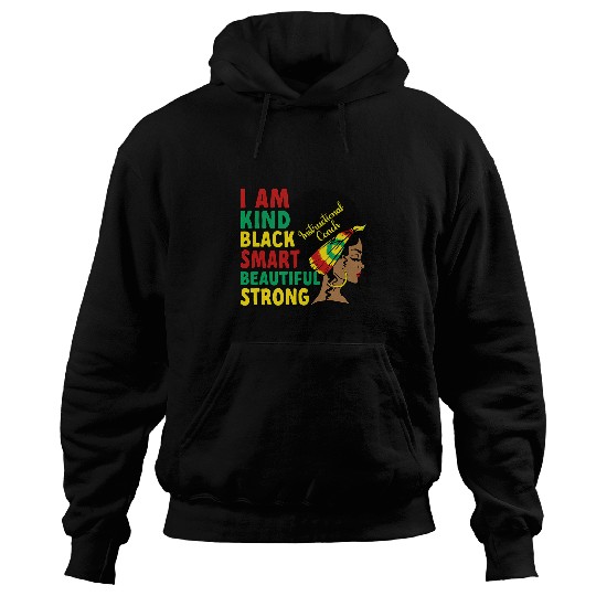 Black Instructional Coachs African American Melanin Hoodies