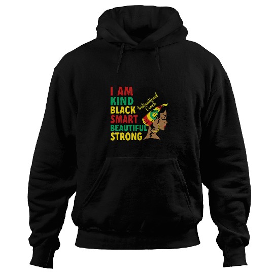 Black Instructional Coachs African American Melanin Hoodies