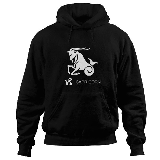 Capricorn Zodiac Horoscope Sign Hoodies