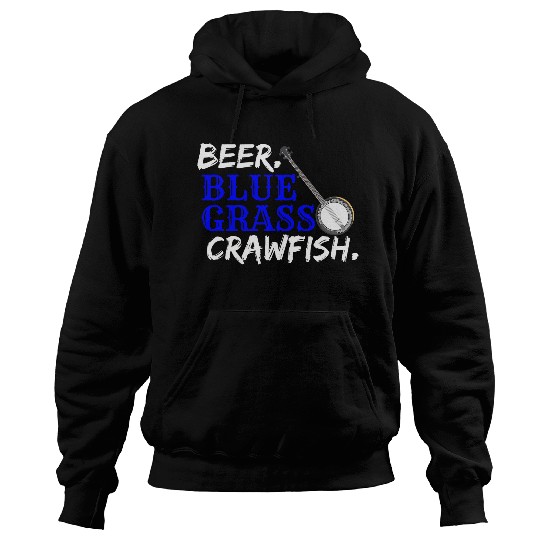 Funny Beer Lover Cajun Crawfish Country Music Bluegrass Hoodies
