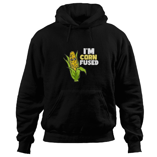 Corn Cob Design For Maize Food Lover 2Im Cornfused Hoodies