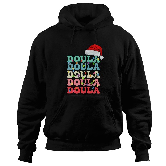 Birth Doula Christmas Doulas Newborn Labor Coachs Childbirth Hoodies