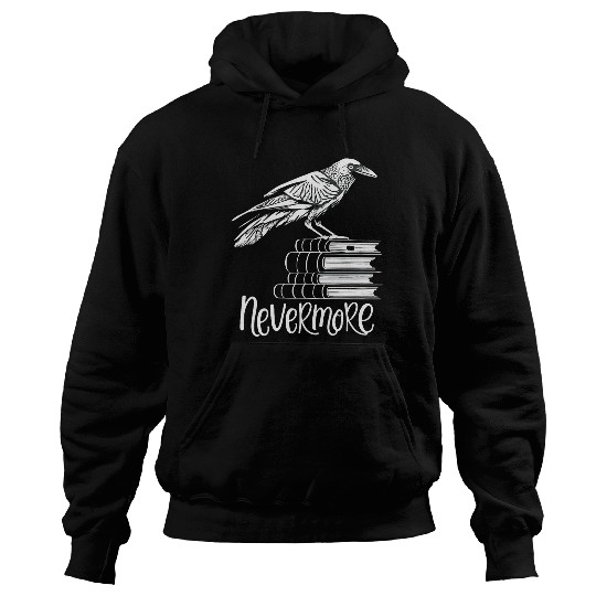 Lacrosse Gift Nevermore 2The Raven 2A Tribute to Edgar Allan Poe Hoodies