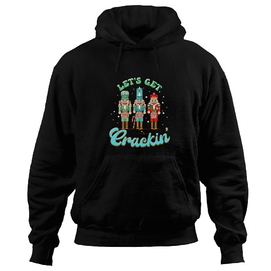 Groovy Retro Christmas Nutcracker Squad Ballet Dance Mom Kid 1 Hoodies